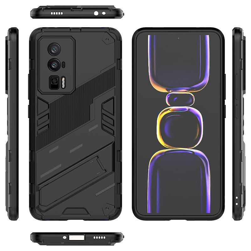 Kickstand Phone Case for Xiaomi Poco F5 Pro 5G Redmi K60 Pro 5G K60 5G Anti-scratch Soft TPU Hard PC Cover Kickstand Phone Case for Xiaomi Poco F5 Pro 5G Redmi K60 Pro 5G K60 5G Anti-scratch Soft TPU Hard PC Cover